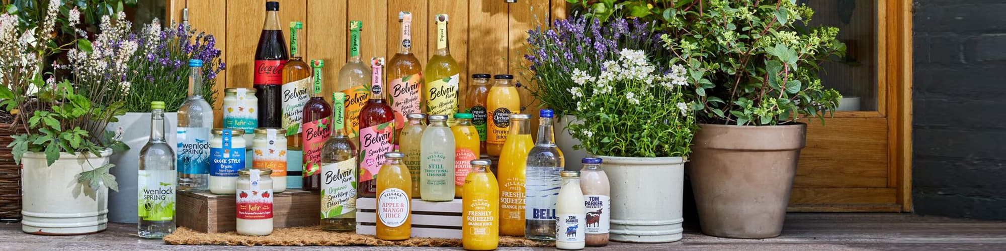 Glass bottled milk and other delicious food and drink delivered to your door with Milk & More